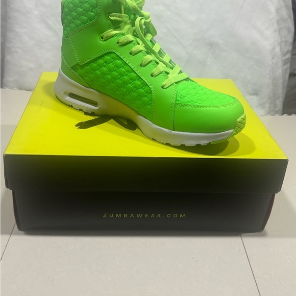 Zumba Fitness Shoes - Zumba Fitness Neon Green Athletic Shoes